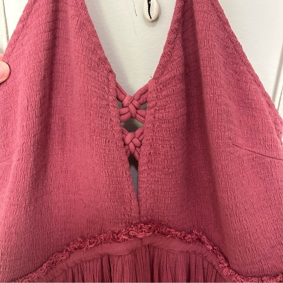 Free People Pink Maxi Dress - Picture 2 of 10